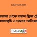 বামনডাঙ্গা টু বড়াল ব্রিজ ট্রেনের সময়সূচী ও ভাড়া তালিকা