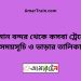 বিমান বন্দর টু কসবা ট্রেনের সময়সূচী ও ভাড়া তালিকা