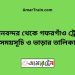 বিমানবন্দর টু গফরগাঁও ট্রেনের সময়সূচী ও ভাড়া তালিকা