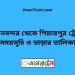 বিমানবন্দর টু পিয়ারপুর ট্রেনের সময়সূচী ও ভাড়া তালিকা