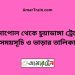 বেনাপোল টু চুয়াডাঙ্গা ট্রেনের সময়সূচী ও ভাড়া তালিকা