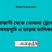 বোড়াশী টু খোকসা ট্রেনের সময়সূচী ও ভাড়া তালিকা