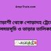 বোড়াশী টু পোড়াদহ ট্রেনের সময়সূচী ও ভাড়া তালিকা