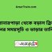 বোনারপাড়া টু বড়াল ব্রিজ ট্রেনের সময়সূচী ও ভাড়া তালিকা