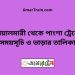 বোয়ালমারী টু পাংশা ট্রেনের সময়সূচী ও ভাড়া তালিকা