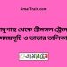 ভানুগাছ টু শ্রীমঙ্গল ট্রেনের সময়সূচী ও ভাড়া তালিকা