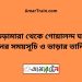 ভেড়ামারা টু গোয়ালন্দ ঘাট ট্রেনের সময়সূচী ও ভাড়া তালিকা