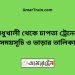 মধুখালী টু চাপতা ট্রেনের সময়সূচী ও ভাড়া তালিকা