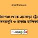 মহিমাগঞ্জ টু তালোড়া ট্রেনের সময়সূচী ও ভাড়া তালিকা