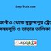 মাইজগাঁও টু মুকুন্দপুর ট্রেনের সময়সূচী ও ভাড়া তালিকা