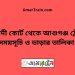 মাইজদী কোর্ট টু আশুগঞ্জ ট্রেনের সময়সূচী ও ভাড়া তালিকা