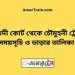 মাইজদী কোর্ট টু চৌমুহনী ট্রেনের সময়সূচী ও ভাড়া তালিকা