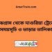 মাঝগ্রাম টু দাশুরিয়া ট্রেনের সময়সূচী ও ভাড়া তালিকা