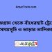 মাঝগ্রাম টু বাঁধেরহাট ট্রেনের সময়সূচী ও ভাড়া তালিকা