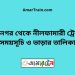 মাধনগর টু নীলফামারী ট্রেনের সময়সূচী ও ভাড়া তালিকা