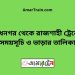 মাধনগর টু রাজশাহী ট্রেনের সময়সূচী ও ভাড়া তালিকা