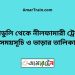 মুলাডুলি টু নীলফামারী ট্রেনের সময়সূচী ও ভাড়া তালিকা