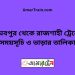 রাঘবপুর টু রাজশাহী ট্রেনের সময়সূচী ও ভাড়া তালিকা