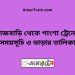 রাজবাড়ি টু পাংশা ট্রেনের সময়সূচী ও ভাড়া তালিকা