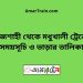 রাজশাহী টু মধুখালী ট্রেনের সময়সূচী ও ভাড়া তালিকা