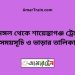 শ্রীমঙ্গল টু শায়েস্তাগঞ্জ ট্রেনের সময়সূচী ও ভাড়া তালিকা