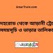 সরদহরোড টু আড়ানী ট্রেনের সময়সূচী ও ভাড়া তালিকা