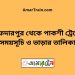 সাফদারপুর টু পাকশী ট্রেনের সময়সূচী ও ভাড়া তালিকা