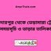 সাফদারপুর টু ভেড়ামারা ট্রেনের সময়সূচী ও ভাড়া তালিকা