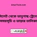 সিলেট টু ভানুগাছ ট্রেনের সময়সূচী ও ভাড়া তালিকা