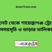 সিলেট টু শায়েস্তাগঞ্জ ট্রেনের সময়সূচী ও ভাড়া তালিকা