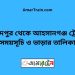 সৈয়দপুর টু আহসানগঞ্জ ট্রেনের সময়সূচী ও ভাড়া তালিকা