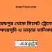 হরষপুর টু সিলেট ট্রেনের সময়সূচী ও ভাড়া তালিকা