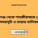 আশুগঞ্জ টু শাহজীবাজার ট্রেনের সময়সূচী ও ভাড়া তালিকা