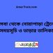 কসবা টু নোয়াপাড়া ট্রেনের সময়সূচী ও ভাড়া তালিকা