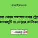 কসবা টু শমসের নগর ট্রেনের সময়সূচী ও মূল্য তালিকা