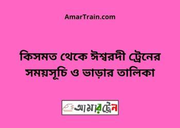 কিসমত টু ঈশ্বরদী ট্রেনের সময়সূচী ও ভাড়া তালিকা