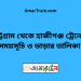 চট্রগ্রাম টু হাজীগঞ্জ ট্রেনের সময়সূচী ও ভাড়া তালিকা