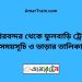 চিরিরবন্দর টু ফুলবাড়ি ট্রেনের সময়সূচী ও ভাড়া তালিকা