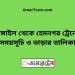 টাঙ্গাইল টু হেমনগর ট্রেনের সময়সূচি ও ভাড়ার তালিকা