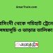 নরসিংদী টু গচিহাট ট্রেনের সময়সূচী ও ভাড়া তালিকা