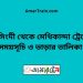 নরসিংদী টু মেথিকান্দা ট্রেনের সময়সূচী ও ভাড়া তালিকা