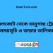 নাঙ্গলকোট টু ভানুগাছ ট্রেনের সময়সূচী ও মূল্য তালিকা