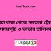 নোয়াপাড়া টু মনতলা ট্রেনের সময়সূচী ও ভাড়া তালিকা