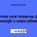 নোয়াপাড়া টু শায়েস্তাগঞ্জ ট্রেনের সময়সূচী ও ভাড়া তালিকা