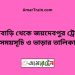 ফুলবাড়ি টু জয়দেবপুর ট্রেনের সময়সূচী ও ভাড়া তালিকা