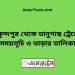 মুকুন্দপুর টু ভানুগাছ ট্রেনের সময়সূচী ও ভাড়া তালিকা