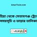 রুহিয়া টু সেতাবগঞ্জ ট্রেনের সময়সূচী ও ভাড়া তালিকা