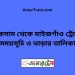 লাকসাম টু মাইজগাঁও ট্রেনের সময়সূচী ও ভাড়ার তালিকা