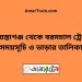 শায়েস্তাগঞ্জ টু বরমচাল ট্রেনের সময়সূচী ও মূল্য তালিকা