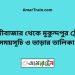 শাহজীবাজার টু মুকুন্দপুর ট্রেনের সময়সূচী ও ভাড়া তালিকা